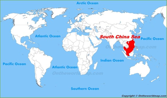 south-china-sea-location-map